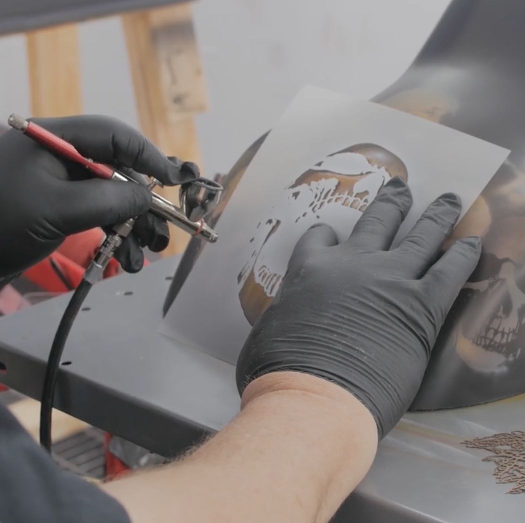 Texture Series Stencils - Stone Cold