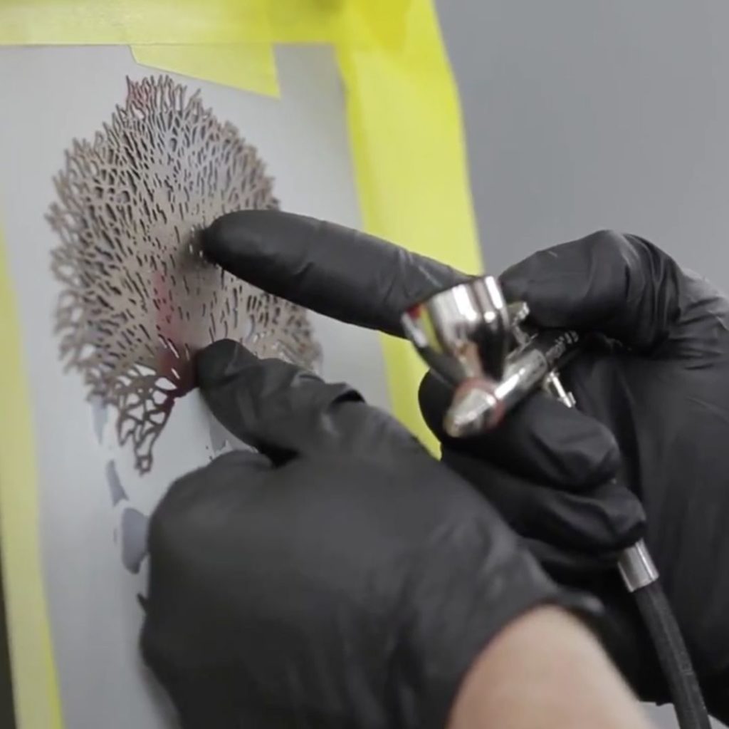 Texture Series Stencils - Reptile 2