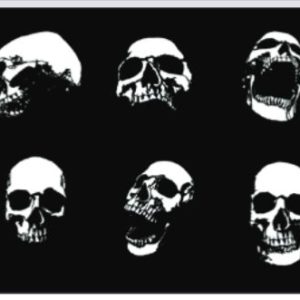 Skull Series 2 Stencils Mega Pack