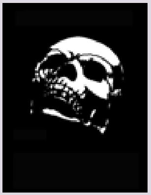 Skull Series 1 Stencils - Pack 3 1 Skull Series 1 Stencils - Pack 3