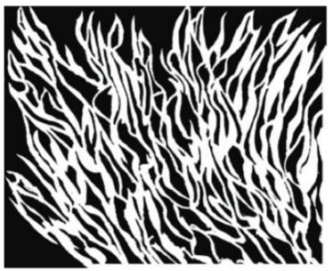 Fine Texture Series Stencils - Sea Weed