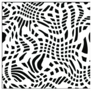 Fine Texture Series Stencils - Wow Man