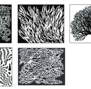 Fine Texture Series Stencils - Mega Pack