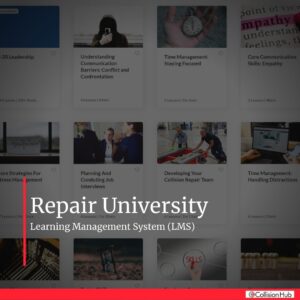 Learning Management System Repair University by Collision Hub
