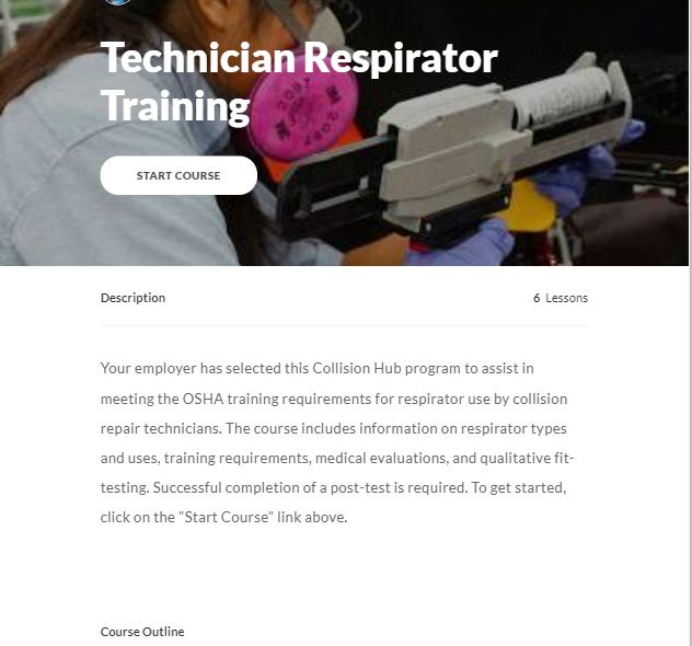 Technician Respirator Training