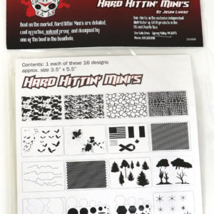 Pro Stencils Hard Hittin' Mini's