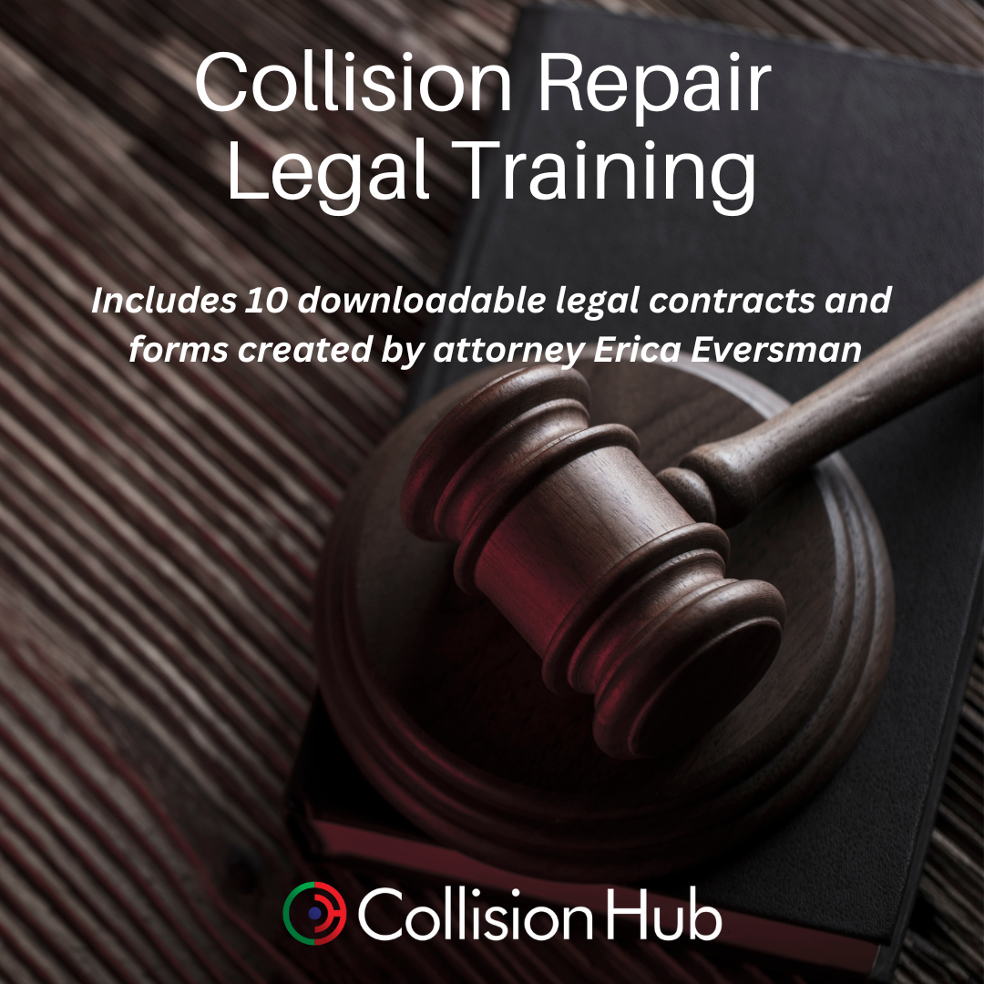 Collision Repair Legal Training