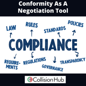 Conformity as a Negotiation Tool